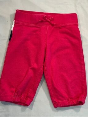 OshKosh B'gosh Vibrant Pink Pull-On Capri Joggers